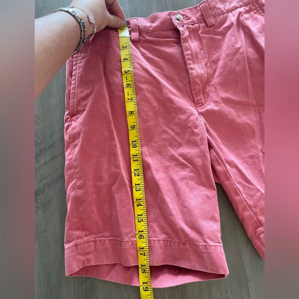 Polo Ralph Lauren classic 9” fit pink mens chino shorts size 31